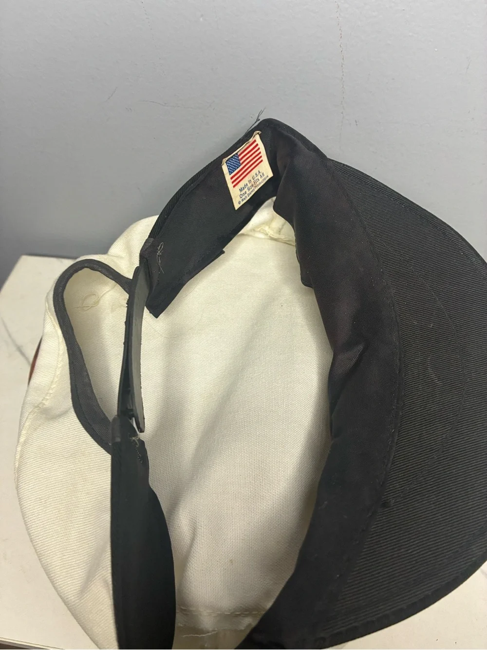 Disney Mickey Mouse Sailor Captain Snapback Hat USA Made Vintage